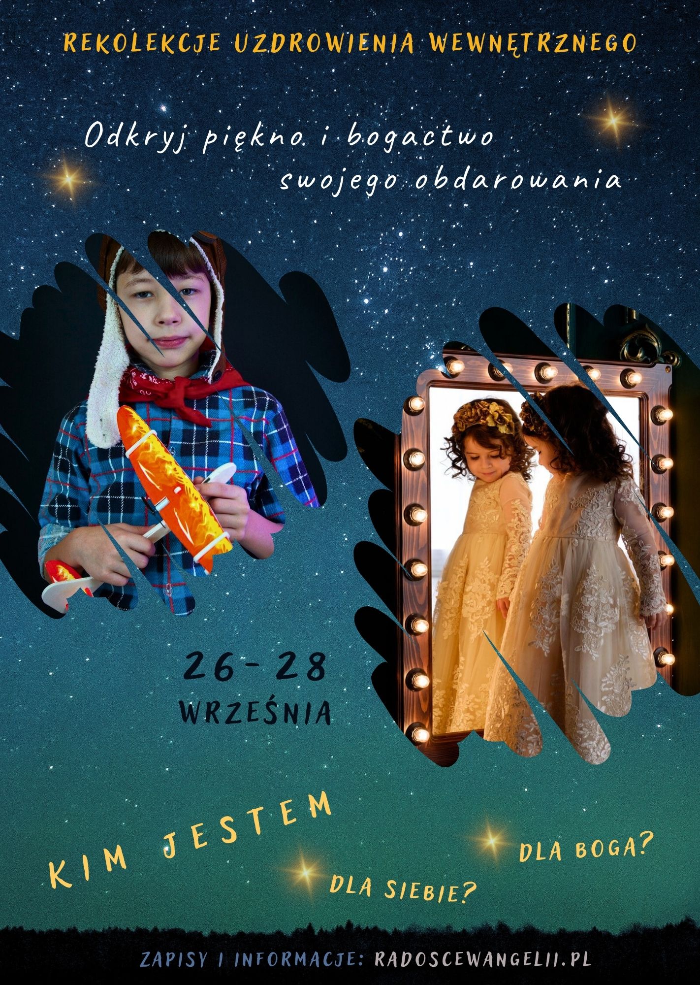 Rekolekcje uzdrowienia wewnętrznego “Odkryj piękno i bogactwo swojego obdarowania” 26-28.09.2025