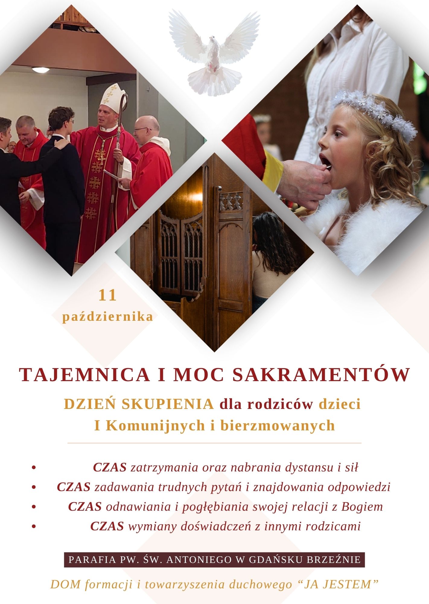 Dzień skupienia dla rodziców “Tajemnica i moc sakramentów” – 11.10.2025